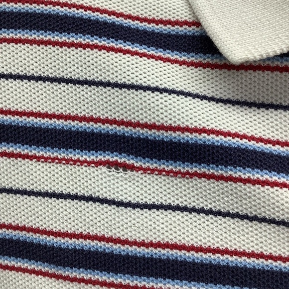 Tommy Hilfiger Mens Striped Polo Size Medium (Preowned) - Picture 2 of 4